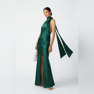 Sau Lee Emerald Penelope Gown